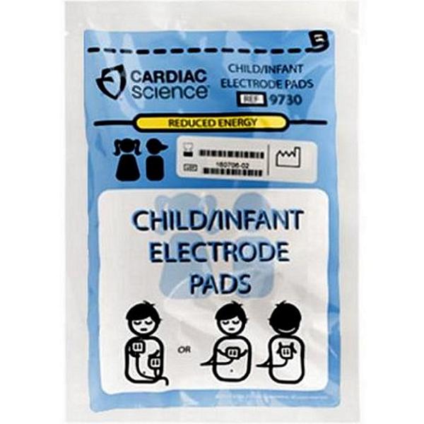 ELETTRODI / PIASTRE CARDIAC SCIENCE POWERHEART - Pediatriche (coppia) - Originali 