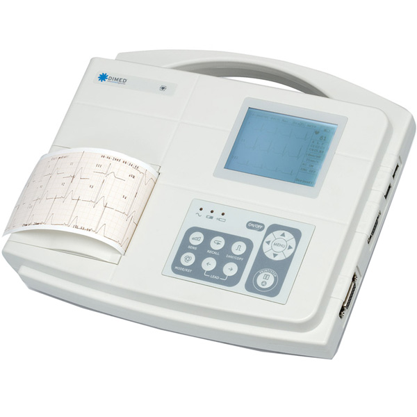 ELETTROCARDIOGRAFO / ECG 12 DERIVAZIONI - 1/3 canali - display a colori - interpretativo