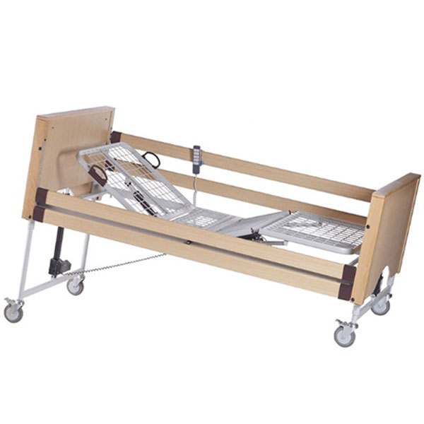 LETTO DEGENZA ELETTRICO SMONTABILE TRENDELEMBURG - 3 SNODI - 216x102xh.130cm - portata 135kg