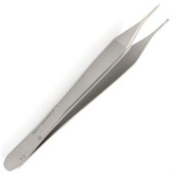 PINZA MICRO ADSON in acciaio inox - 1x2 denti - 12cm