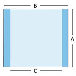 TELO CHIRURGICO STERILE PER INCISIONE - 45x50cm - conf.50pz