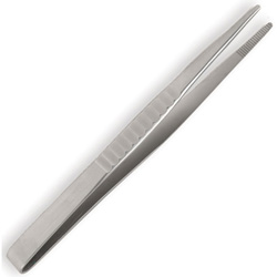 PINZETTA PER DISSEZIONE ENGLISH TOE in acciaio inox - retta -14 cm