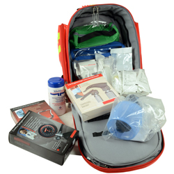 BORSA KIT EMERGENZA DOCTOR 5 - piena - rossa