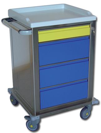 Carrello Modulare con Cassetti - Antibatterico