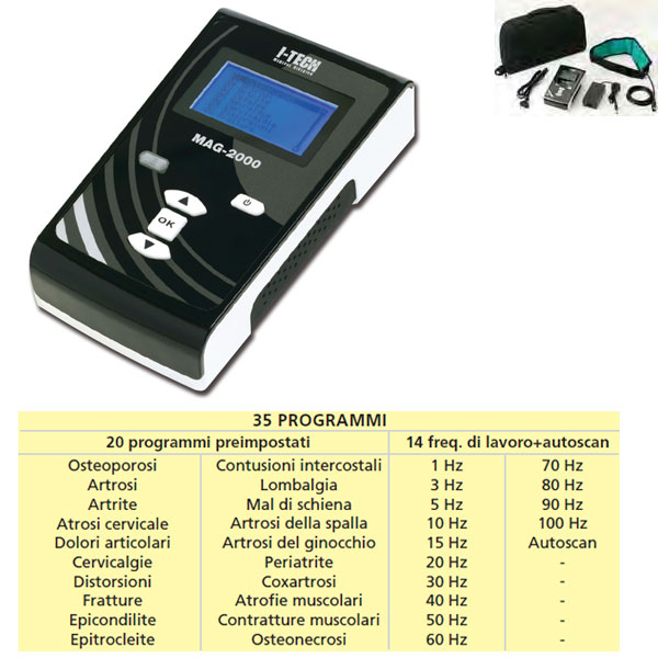 MAGNETOTERAPIA MAG 2000 - 2 canali