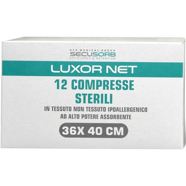 COMPRESSA DI GARZA STERILE IN TNT - 36x40cm - conf. 480pz (40x12pz)