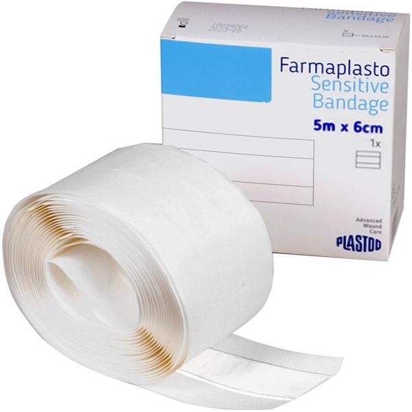 ROTOLO DI MEDICAZIONE ADESIVA STERILE - a striscia da tagliare - 6cmx5m