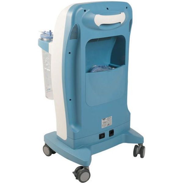 ASPIRATORE CHIRURGICO SU CARRELLO HOSPI PLUS - 230V - 2x4lt - 90lt/min