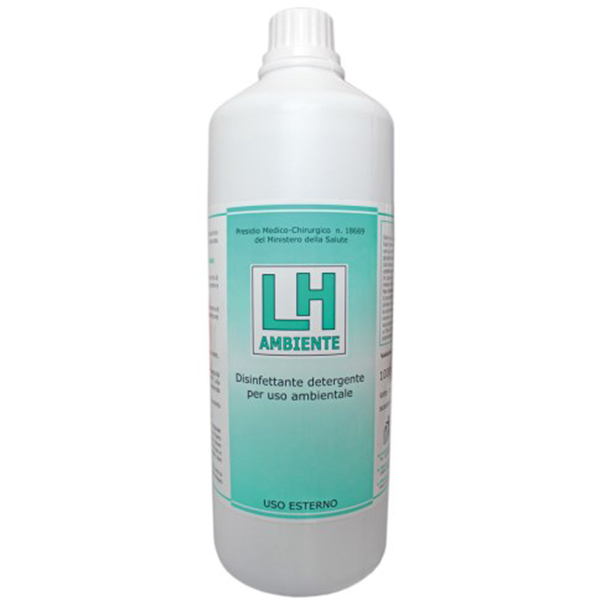 DISINFETTANTE DETERGENTE PER USO AMBIENTALE LH AMBIENTE- flacone 1000ml