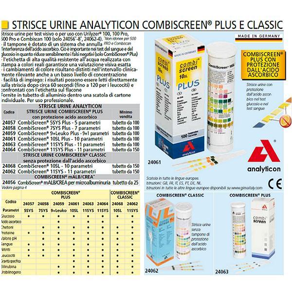 ANALIZZATORE LETTORE URINE URILYZER® 100 PRO - con stampante