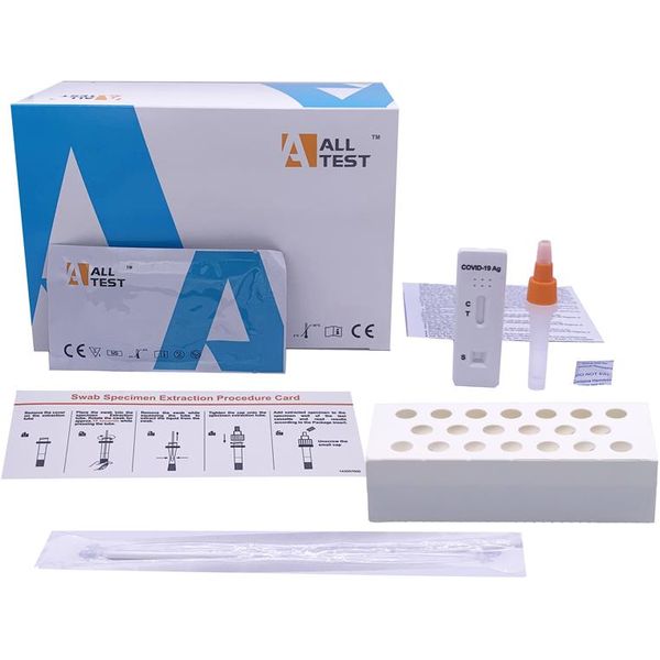 TEST SARS-COV-2 ANTIGENE NASOFARINGEO - tampone professionale - conf. 20pz