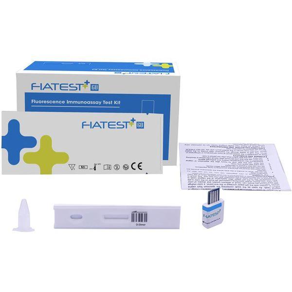 TEST D-DIMERO PER ANALIZZATORE IMMUNOLOGICO FIATEST GO - conf. 10 pz