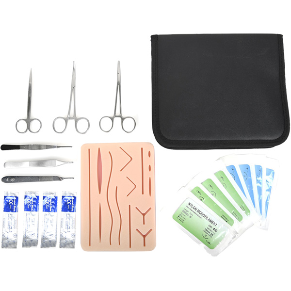 KIT MEDICAZIONE STERILE / SET MEDICAZIONE STERILE - pad + strumenti + suture