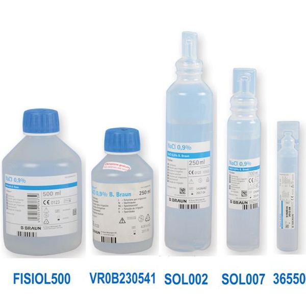 SOLUZIONE FISIOLOGICA SALINA 0,9% 30ml con apertura a farfalla (non richiudibile) - conf. 100pz