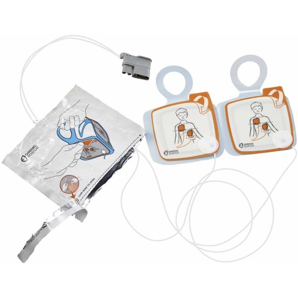 COPPIA DI ELETTRODI PIASTRE INTELLISENSE - per Cardiac Science Powerheart G5 - pediatrici