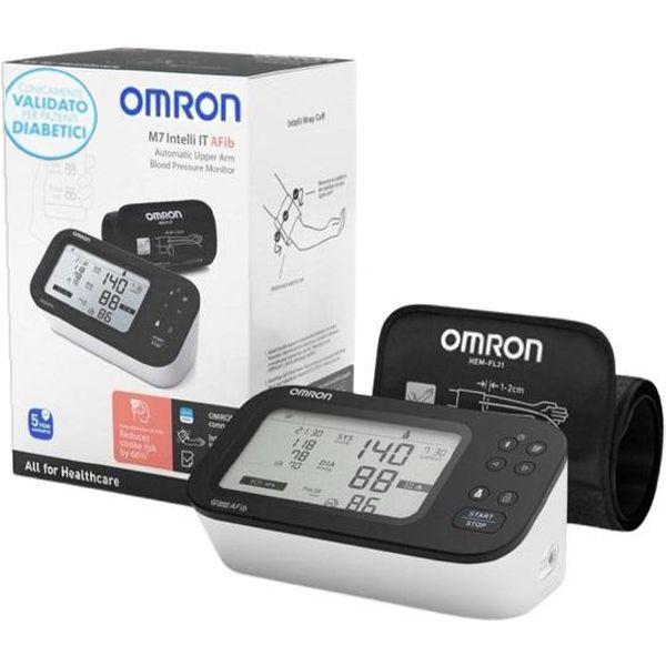 SFIGMOMANOMETRO MISURA PRESSIONE DIGITALE OMRON M7 INTELLI Bluetooth - 2 utenti - 200 memorie