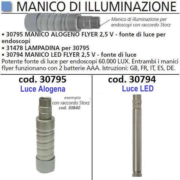 MANICO PORTALUCE LED FLYER