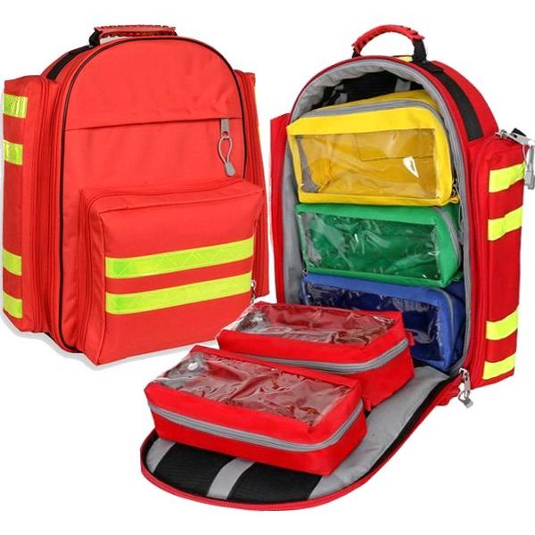 ZAINO BORSA EMERGENZA SOCCORSO LOGIC 1 - MEDIO 40x20xh.47cm - vuoto