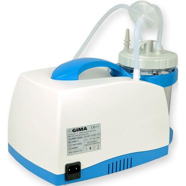 ASPIRATORE CHIRURGICO SUPER VEGA - 230V - 1lt - 40lt/min