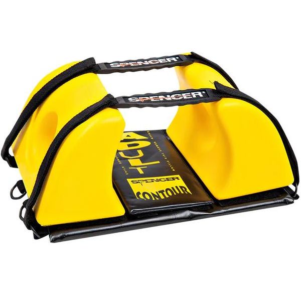 FERMACAPO IMMOBILIZZATORE TESTA SPENCER CONTOUR - nero/giallo